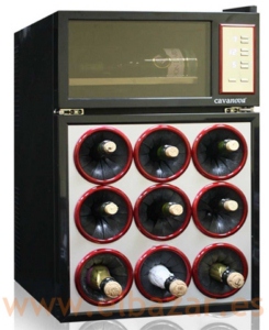 Vinoteca conservador de vino con 3 temperaturas independientes