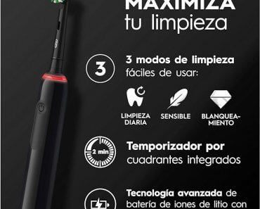 ¿Por qué el Oral-B Pro 3 3000 es el cepillo de dientes eléctrico que necesitas?