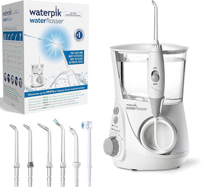 Elimina la placa y mejora tu sonrisa con el Waterpik Ultra Irrigador de Sobremesa Profesional